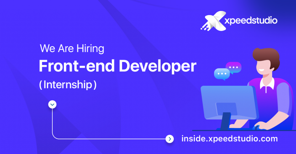 front end developer internship in karachi